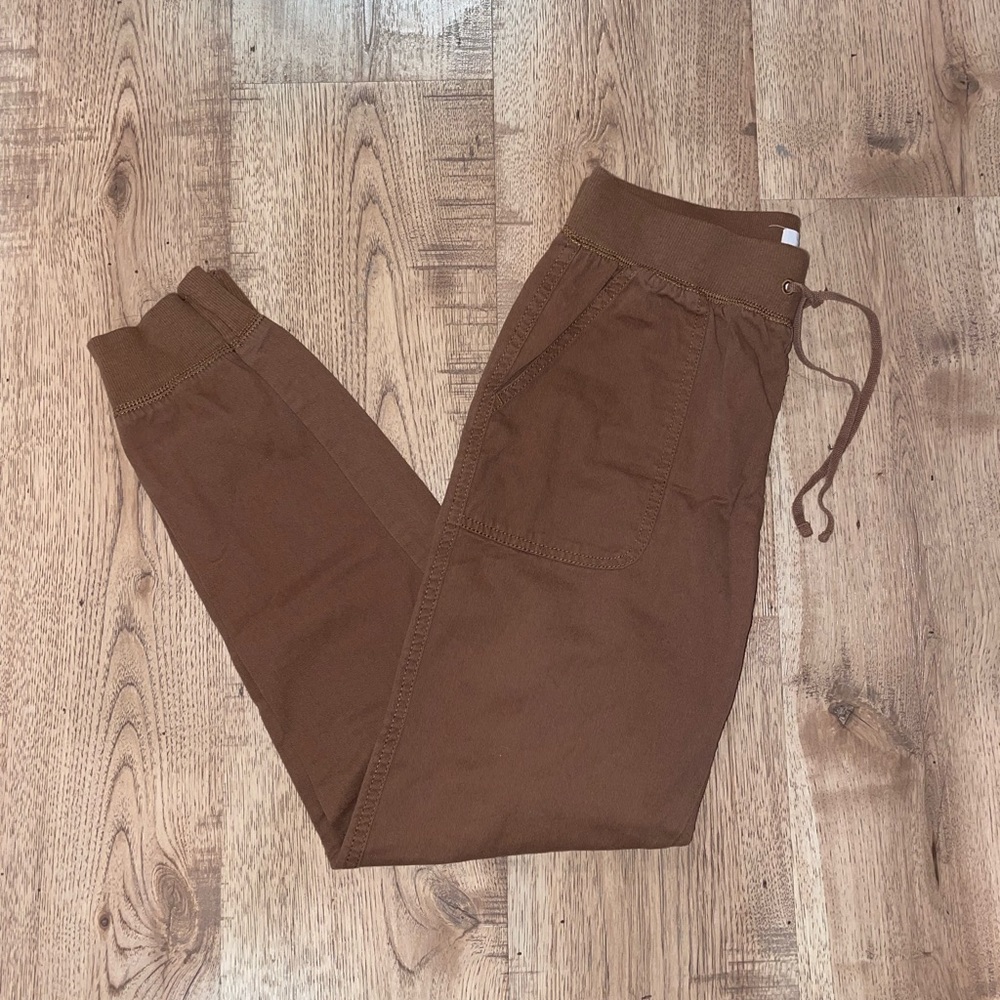 Brown Cargo With Drawstring